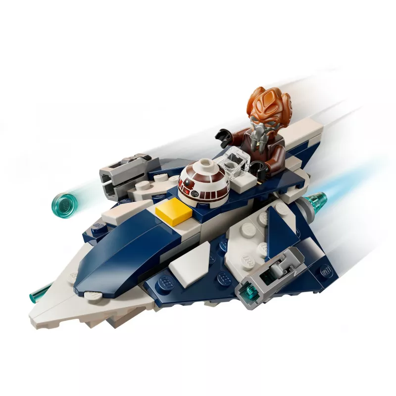 LEGO Microfighter Star Wars Plo Kooni Jedi tähelaev 75400 — 89 osa, 1 minifiguur, vanus 6+