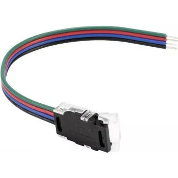 LED riba toitepistik EUROLITE 50530070 4 kontaktiga 10 mm ribadele