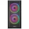 Lian Li LANCOOL 216 PC korpuse komplekt + HYDROSHIFT II LCD-C 360TL AiO - must