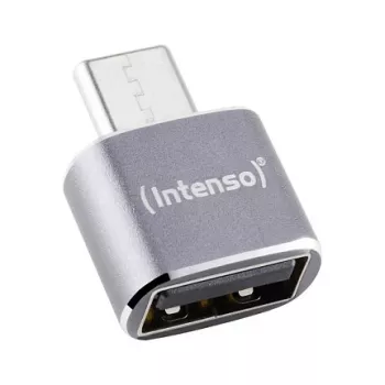 Intenso 3-pack USB-adapter USB-A -> USB-C C480C Alumiinium