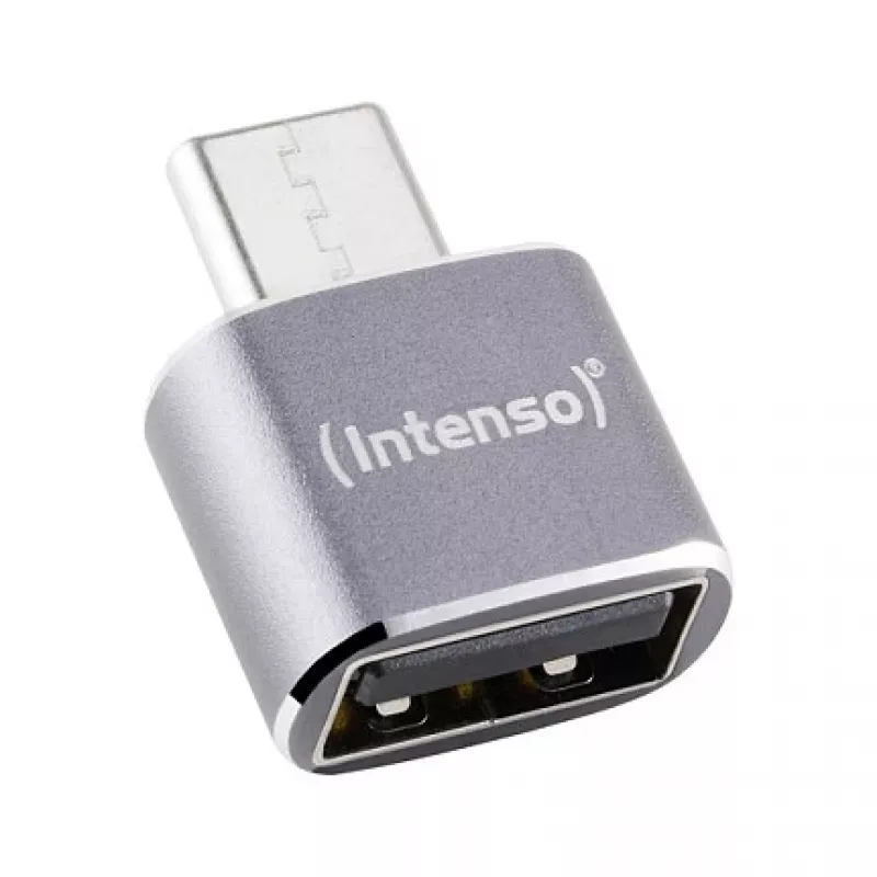 Intenso 3-pack USB-adapter USB-A -> USB-C C480C Alumiinium