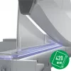 Leitz Precision kodukontori paberilõikur A3, 10 lehte, käsitsi klamber, roostevaba teras, A3, 80 g/m², teras