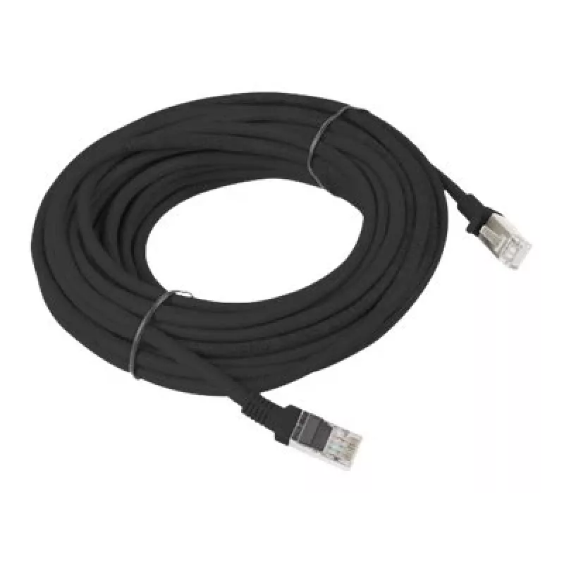 Võrgukaabel LANBERG PCU6-10CC-1000-BK RJ-45 Cat6 U/UTP 10 m Must