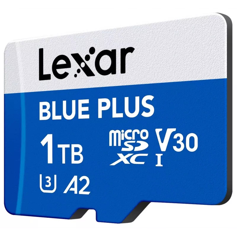 Mälukaart microSD 1TB C10 A2 U3 V30 170MB/s Blue Plus