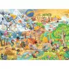 Pusle Ravensburger Four Seasons of Fun — 100 tk, 2 mm paksus