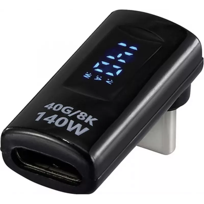 Renkforce USB-C Adapter[1x Pistikut - 1x Pistikupesa] USB4 L-tüüpi isane emasele (RF-6826674)