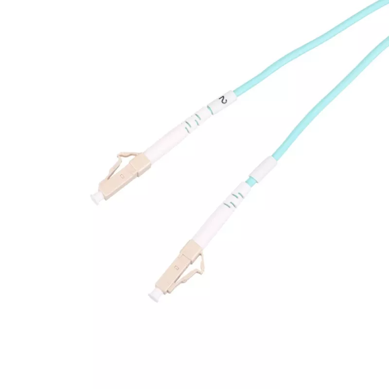 Extralink LC/UPC – LC/UPC fiiberoptiline patch-kaabel, mitmerežiimiline OM3, dupleks, 3 mm mantel, 2 m