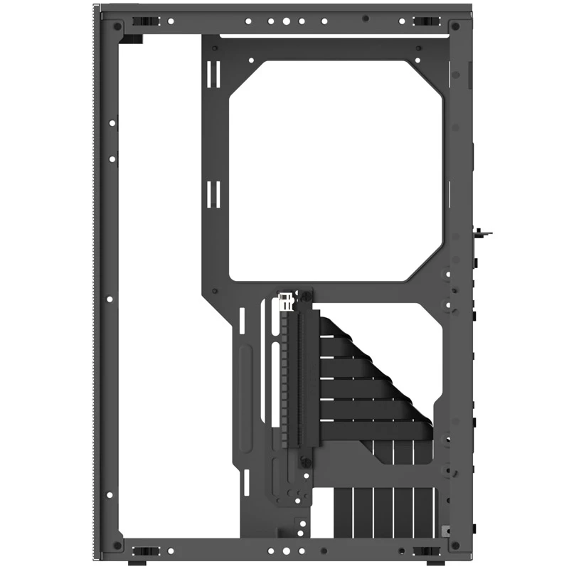 Supd Riseri lintkaabel - PCIe 4.0, 270 mm, must