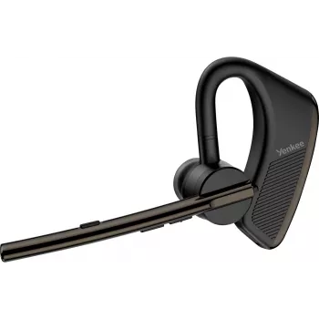 Juhtmega/Bluetooth käed-vabad komplekt YENKEE YHF F20BK — peakomplekt ja sisseehitatud mikrofon kõnedeks ja heli jaoks