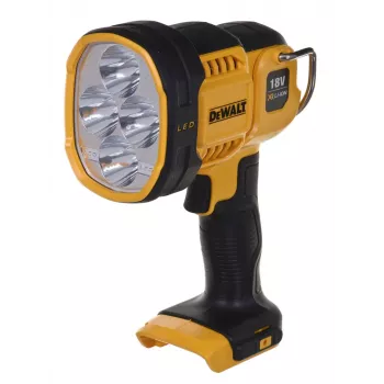 Riputatav töövalgusti DeWalt DCL043-XJ, LED 1000 lm, 3 pirni, 90° valgusvihk, kollane/must