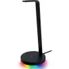 Razer Base Station V2 Chroma, must, 2 x USB 3.1 porti, 1 x 3,5 mm kombiport sisseehitatud DAC-iga, 7.1 ruumiline heli, Razer Chroma™ RGB, alumiiniumkonstruktsioon, libisemiskindel alus