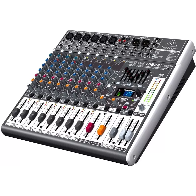 Behringer X1222USB helimikser 4 kanalit