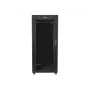 Eraldiseisev rack LANBERG FF01-6627-12BL 19 tolli 27U 600x600 mm klaasuksega, 800 kg kandevõime