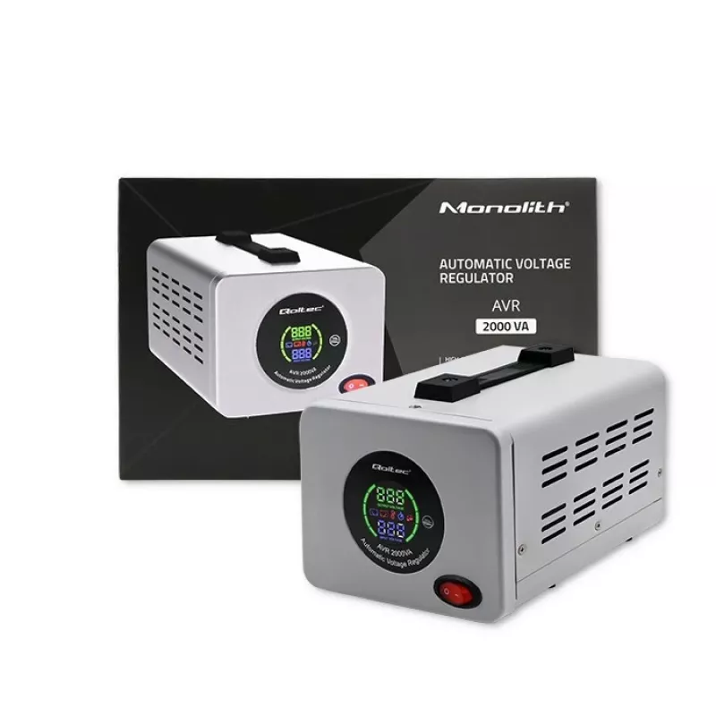 Qoltec 50724 Automaatne pingestabilisaator AVR 2000VA
