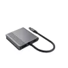 SISEND/VÄLJUNDADAPTER USB-C HDMI/USB3/3-IN-1 A-CM-COMBO3-04 GEMBIRD