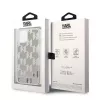 Karl Lagerfeld KLHCP14MLMNMS iPhone 14 Plus 6.7 kõva ümbris hõbedane / hõbedane Liquid Glitter Monogram