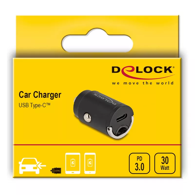 Autolaadija DeLOCK 64278 Universal Must Kiirlaadimine 12-24V