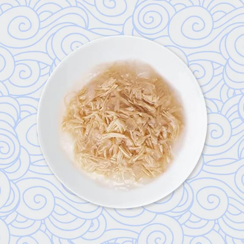 Märg kassimaius INABA Ciao Broth Chicken & Scallop 40 g kotike, vedel lihane kotike, 88% niiskus, 9,4% valku