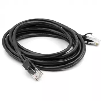 Kaabel Cat5E UTP, 3m, Must