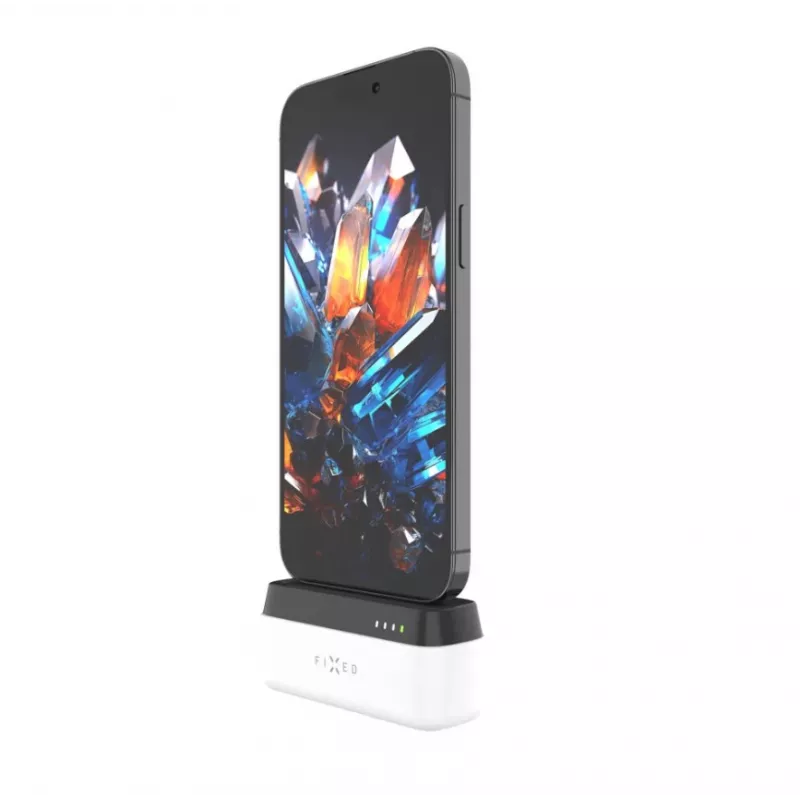 Kaasaskantav akupank FIXED FIXZEN-5PL-WH, 5000 mAh, USB-C väljund 5V/3A, 9V/2.22A, 12V/1.67A, valge