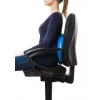 Täispuhutav stabiilsuspadi MDH Sensory Balance Disc DRQM3C0CHXUXP, sinine, PVC, Ø350 mm, kõrgus 60 mm, max koormus 200 kg, sakkidega