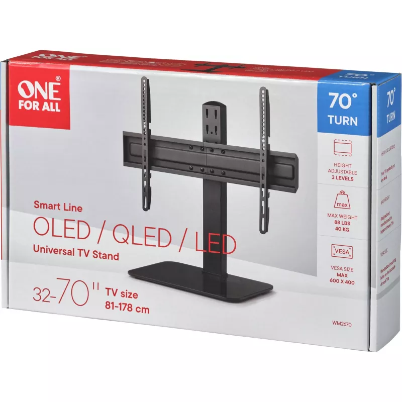 One For All Ultra õhuke Line WM 2670 177,8 cm (70) Must (WM2670)