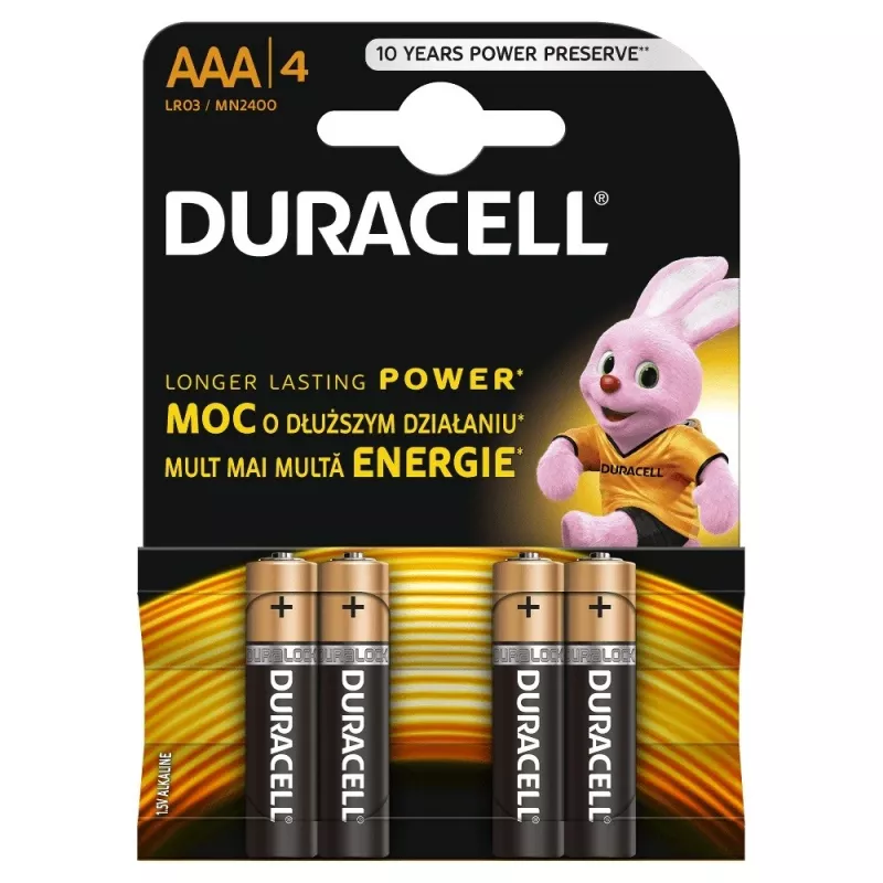 Duracell MN2400 AAA Duracell+