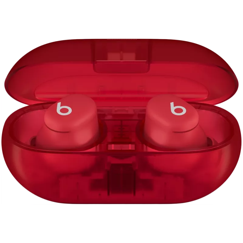 Beats Solo Buds - True Wireless kõrvaklapid - läbipaistev punane, mudel A3151 A3150 A3152