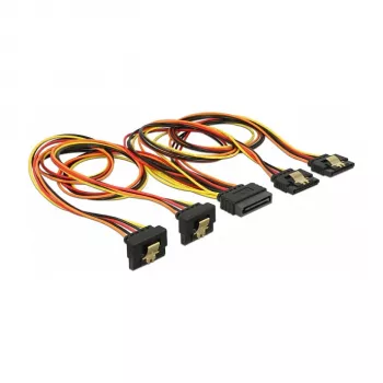 Internal power kaabel DeLOCK 60152 0.5 m 4 x SATA 15-pin