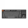 Keychron K8 Max klaviatuur Universaalne USB RF Juhtmevaba Bluetooth Must 87 klahvi RGB LED