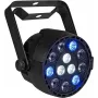 LED par light EUROLITE AKKU Mini PARty RGBW Spot MK2 — akutoitega, RGBW värvisegamine