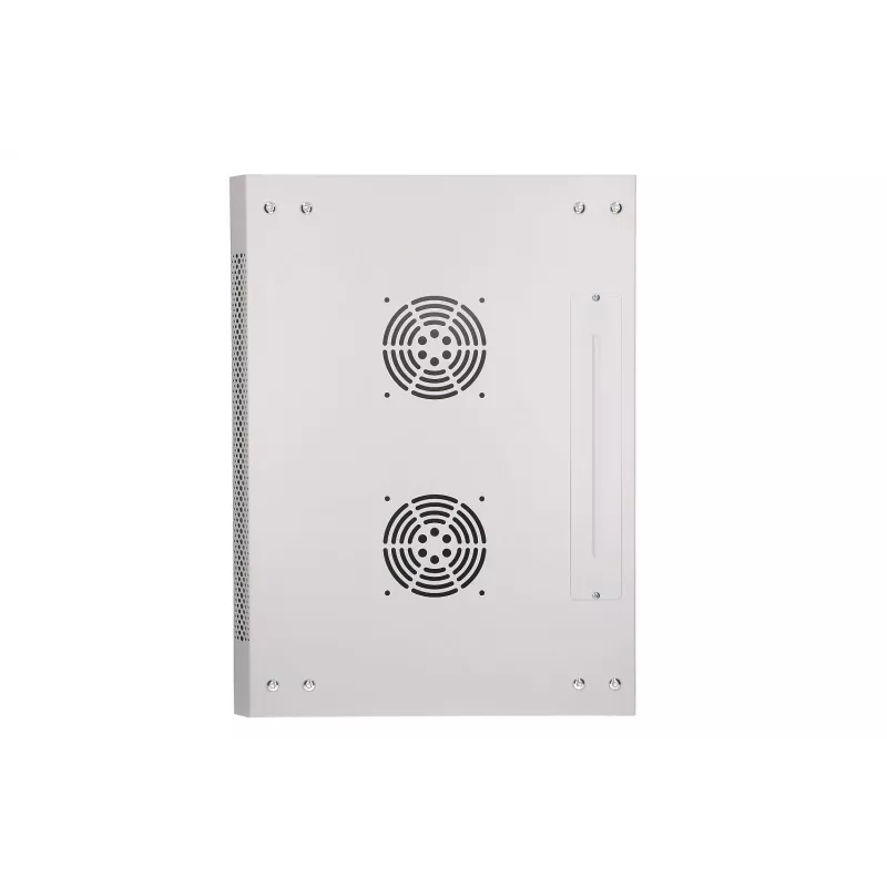 Extralink Rackmount cabinet 12U 600x450 ASP Gray wall mounted, metal door