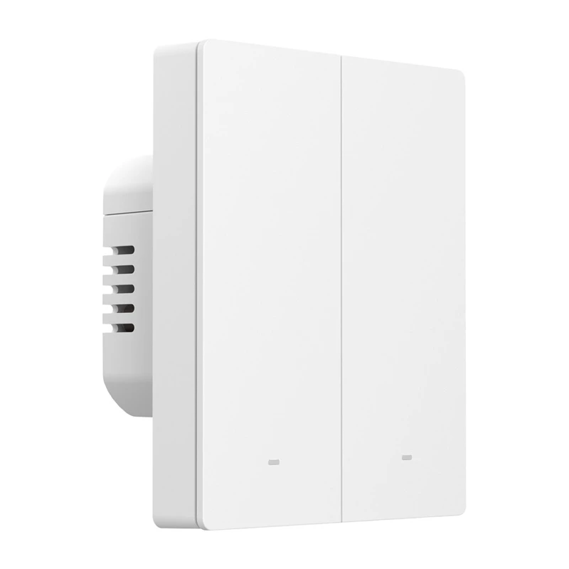 Seinale paigaldatav WiFi nutilüliti Sonoff M5-2C-80W 2-kanaliline raami jaoks