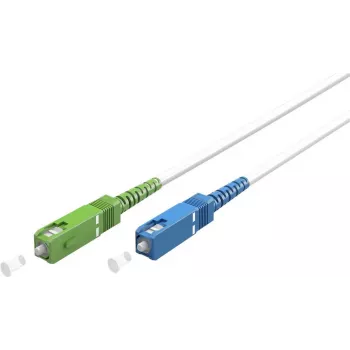 Goobay 59619 Fiiberoptiline kaabel 2 m SC/UPC SC/APC FTTH OS2 Valge (59619)
