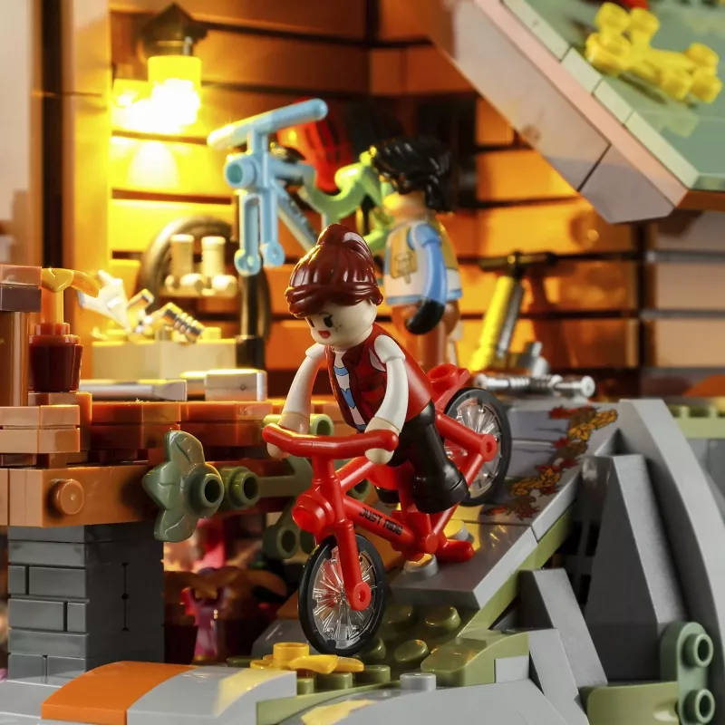 Lumibricks Mountain Cabin Building Set