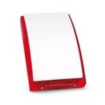 Siren Outdoor W/METAL SHIELD/RED SP-4004R Satel