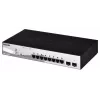 D-Link DGS-1210-08P/E Hallatav L2 Gigabit Ethernet (10/100/1000) Power over Ethernet (PoE) Must