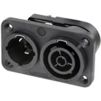 Neutrik NAC3PX-TOP - CuSn0.2 - Must - Vask - polüamiid - Roostevaba teras - Vask - vasesulam - 2,5 mm² (NAC3PX-TOP)