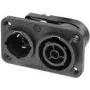 Neutrik NAC3PX-TOP - CuSn0.2 - Must - Vask - polüamiid - Roostevaba teras - Vask - vasesulam - 2,5 mm² (NAC3PX-TOP)