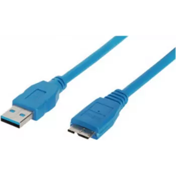 USB-kaabel ShiverPeaks BS77195 5m USB 3.2 Gen 1 Micro-USB B sinine