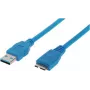USB-kaabel ShiverPeaks BS77195 5m USB 3.2 Gen 1 Micro-USB B sinine