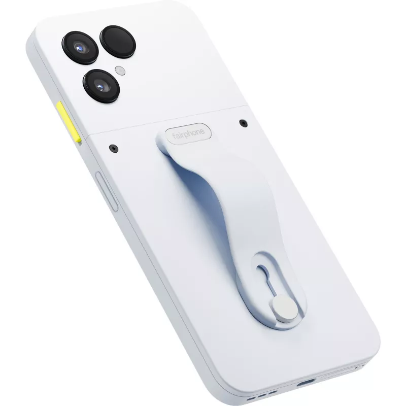 Finger Loop Cloud Valge (Valge Fairphone 6 jaoks) Tagakaas. Viimistletud valgena. Originaalne FAIRPHONE toode — MPN: F6FNGR-1WH-WW1 · EAN: