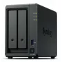 NAS Synology DiskStation DS725+ 2-kohaline Ryzen R1600 4GB DDR4 ECC, 2.5GbE, 2x M.2, RAID tugi, 0TB, Must