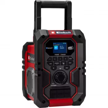 Teisaldatav raadio EINHELL TE-CR 18 Li DAB+ FM Bluetooth USB, akutoitel (ühildub TE-CR 18 Li-ga)