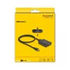 DeLOCK HDMI lüliti 2 x HDMI sisse 1 x HDMI välja 8K 60 Hz integreeritud kaabel 50 cm