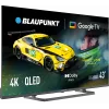 Blaupunkt QLED TV | 43QBG6000S | 43 | Nutiteleviisor | Google TV | Must