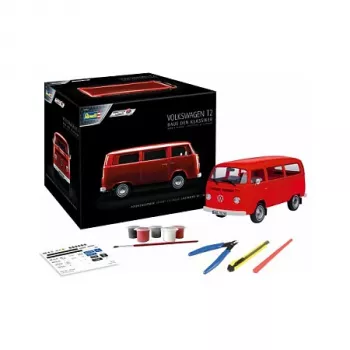 Bussimudel REVELL VW T2, koostekomplekt, mõõtkava 1:24, pikkus 193 mm, laius 85 mm