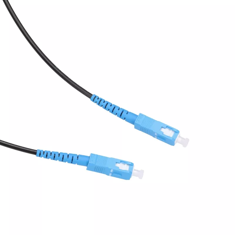 Kiudoptiline patchcord Extralink SC/UPC – SC/UPC, ühemoodiline G.657.A2, simpleks, lame tilkk, 15 m