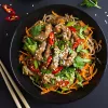 Wok Russell Hobbs RH01860EU7 28 cm Crystaltech mittenakkuv