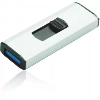 MediaRange - USB-mälupulk - 256 GB - USB3.0 - must, hõbedane (MR919)